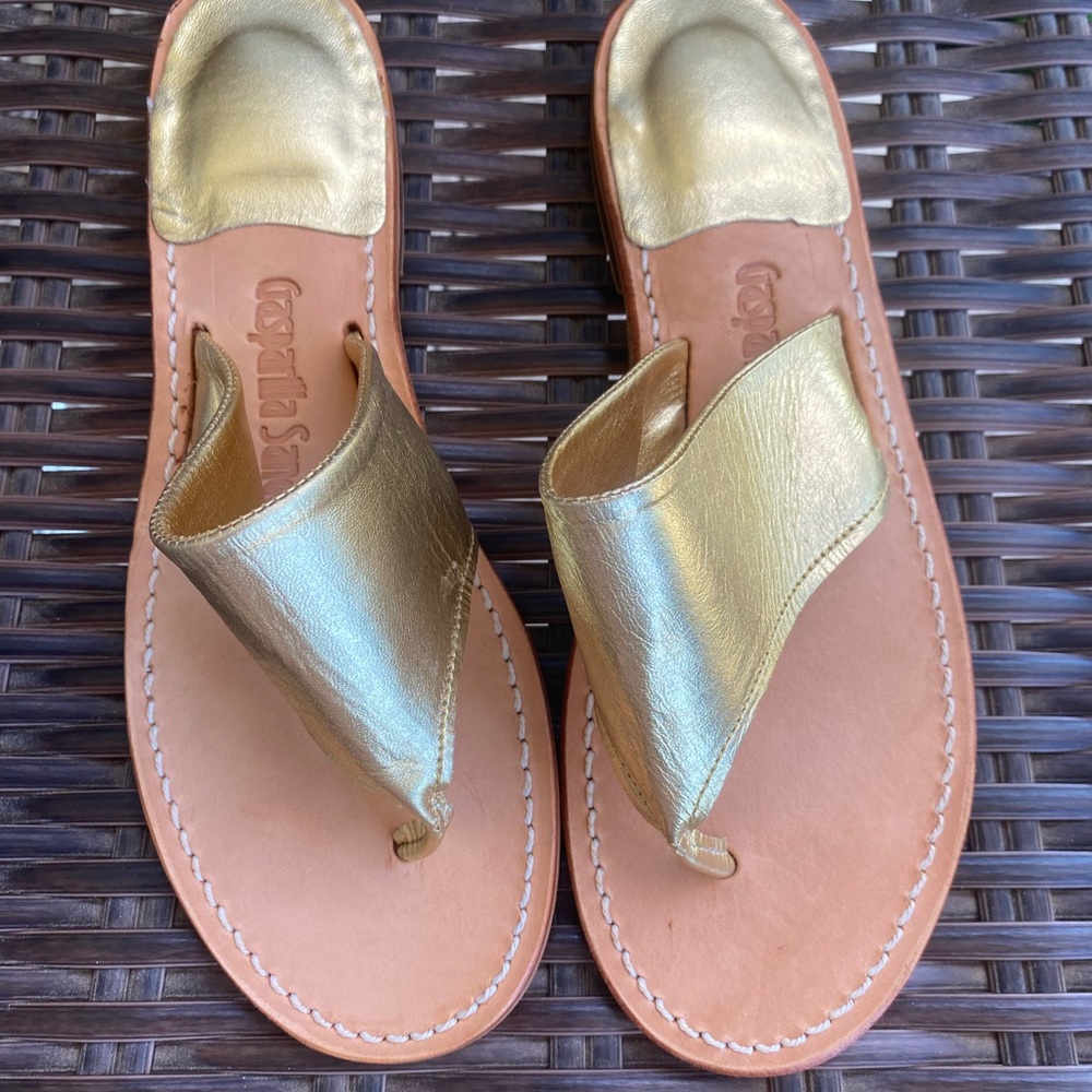 Bernardo Women Gasparilla Sandals Gold - Picture 2 of 6